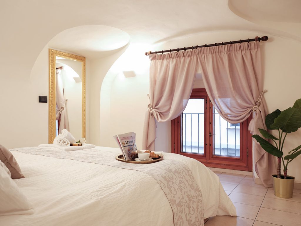 Suite San Domenico vacanza romantica camera da letto